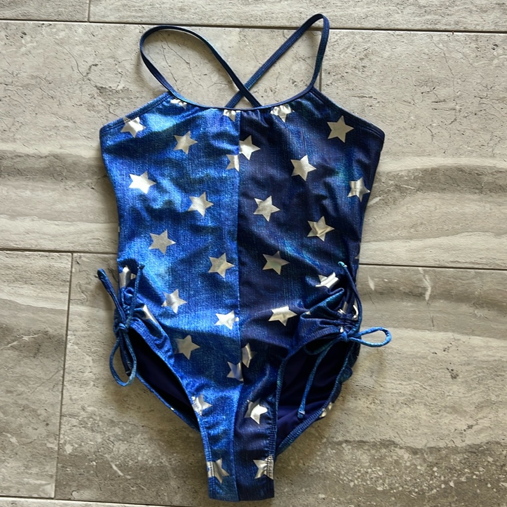 NWOT Limeapple One Piece Swimsuit Girls Size 16